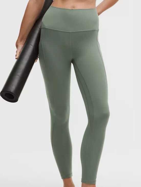 lululemon athletica Pants - Lululemon Align High-Rise Pant 25" *Pockets Willow Leaf NWT
